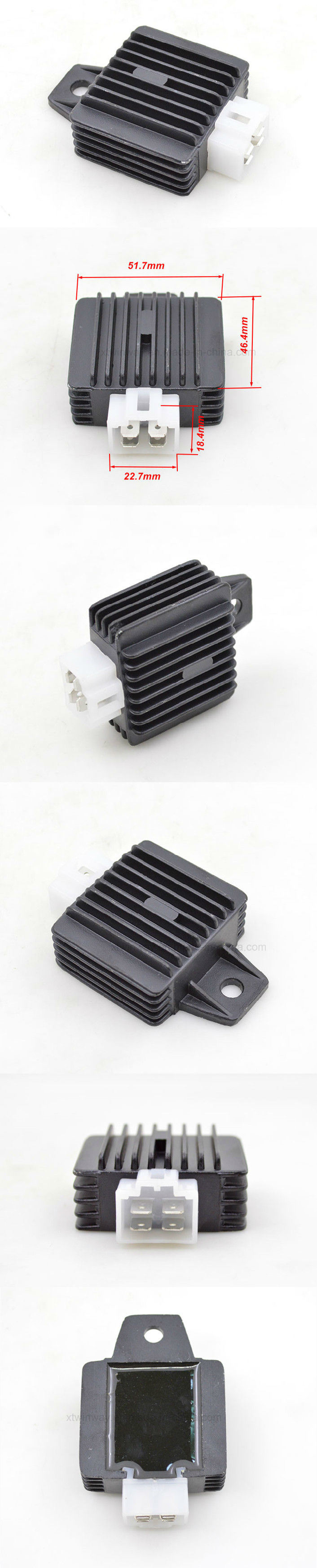 Ww-8209, for 110cc Motorcycle 4 Pins Voltage Regulator Rectifier