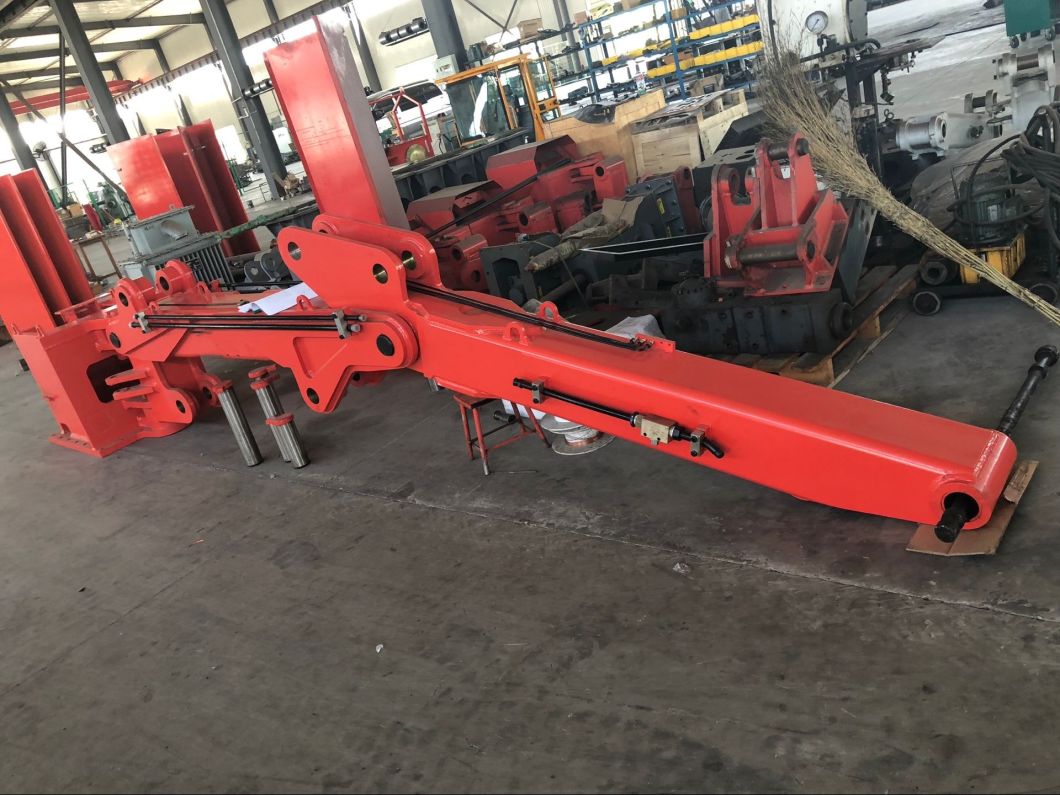Slew Type Hydraulic Driving Arm Jaw Crusher Boom