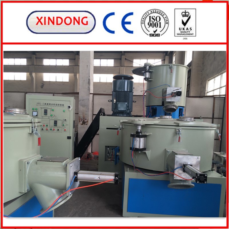 Plastic Resin Powder Turbo Mixer PVC Mixing Machine