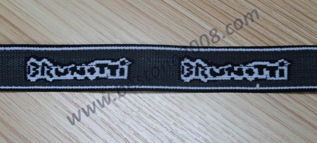 Factory Manufacturated Jacquard Elastic Band for Garment and Sports (1312-15)