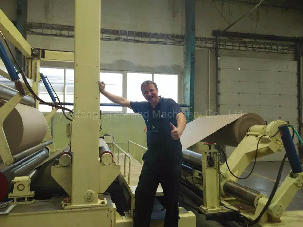 Craft, Corrugated, Test-Line Paper Slitting Rewinder Machine