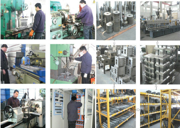 PU PVC TPR Sole Twin Screw Plastic Granules Making Machine