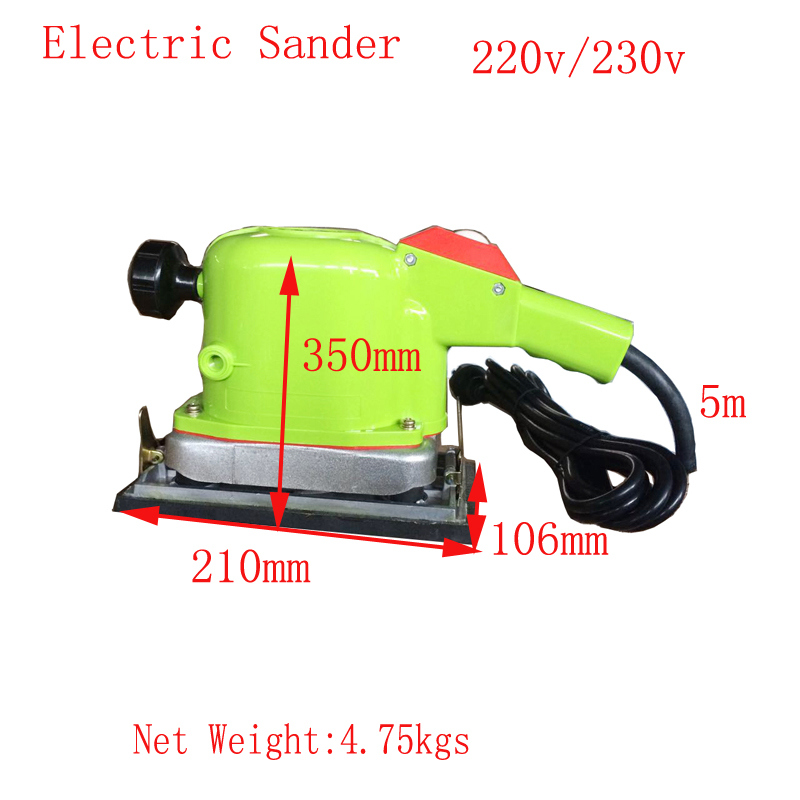 Hardware Floor Machine Hand Portable Sander Sanding Machines Orbital Air Sander