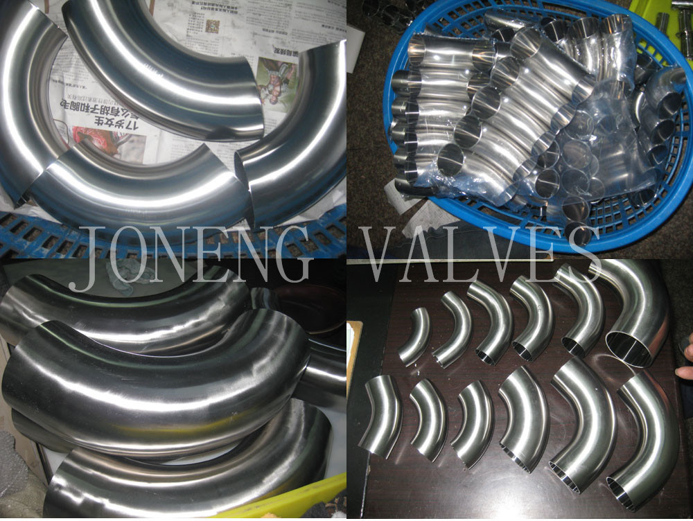 Stainless Steel Hygienic Sanitary 3A/Bpe Low Sulphur Tube Pipe Fittings (JN-FT3005)