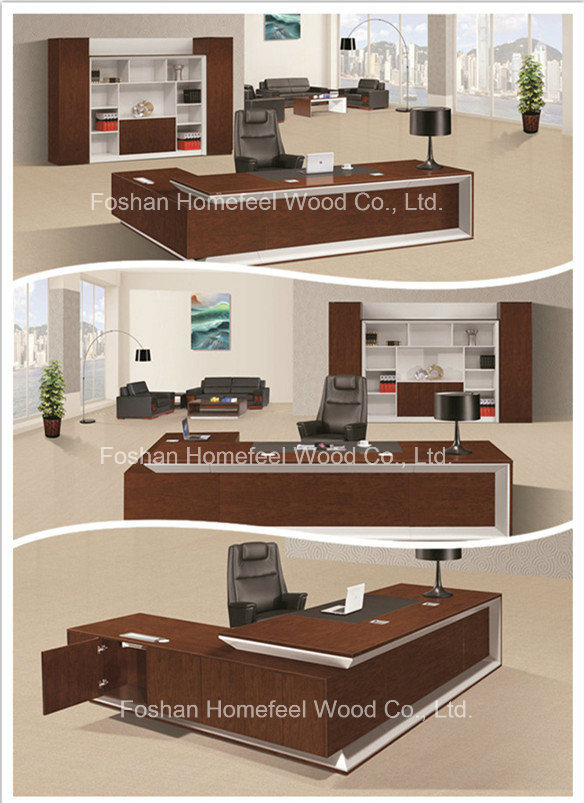 Modern Office Furniture Executive Office Desk Big Boss Office Table (HF-LW0100)