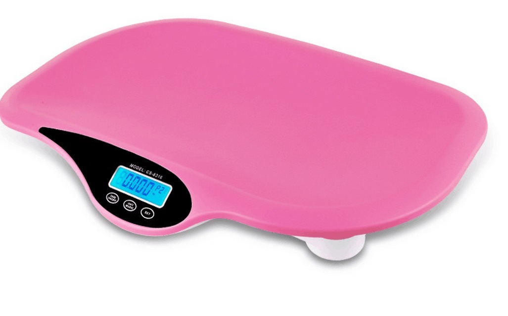 Super Accurate with Tare and Memory Function Digital Baby Scale