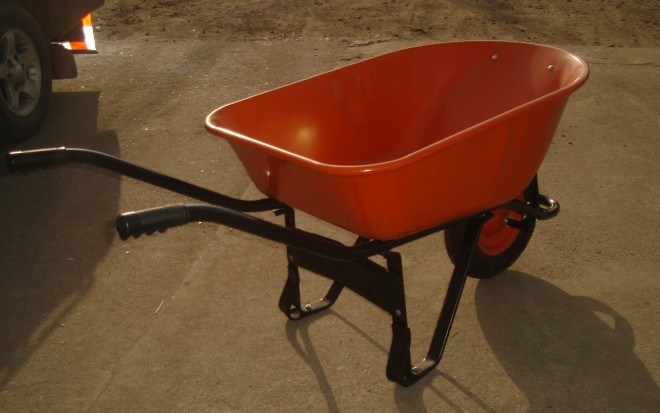 Heavy Duty Construction Wheel Barrow with 1mm Tray