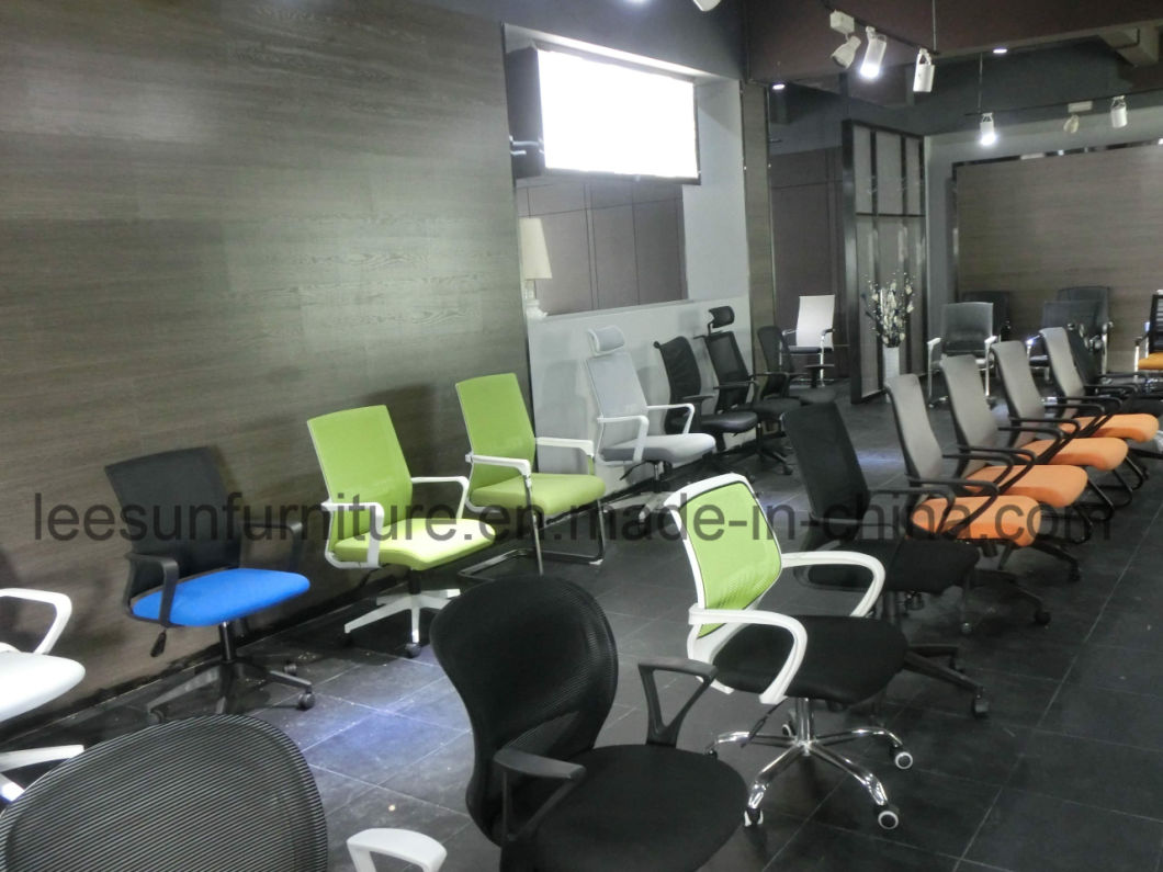 Modern Midback Black Home Office Computer Desk Mesh Chair (LS-23)