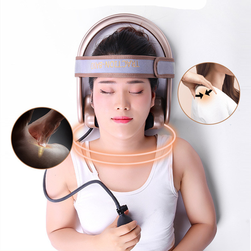 at Home Nursing Products Air Pressure Neck Massager and Traction