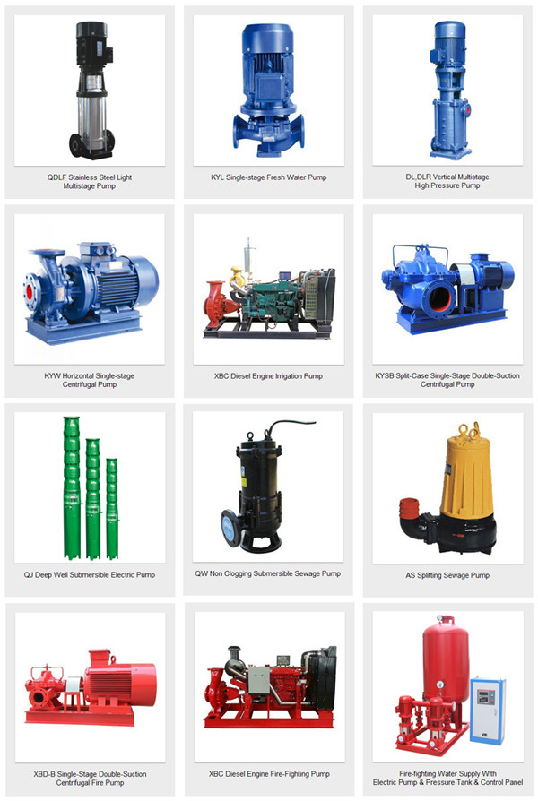 Shanghai Kaiyuan Qw Submersible Vertical Sewage Pump