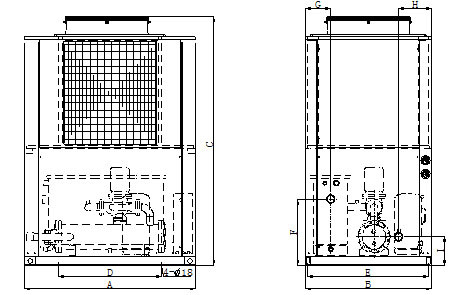 Hstars 5HP Air Cooled Scroll Type Industrial Chiller