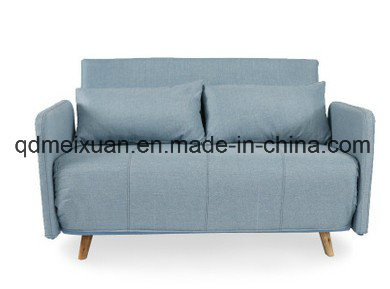 Double Folding Multi-Function Sofa Simple Lunch Nap Cloth Art Sofa Bed Three Folding Sofa Bed (M-X3266)