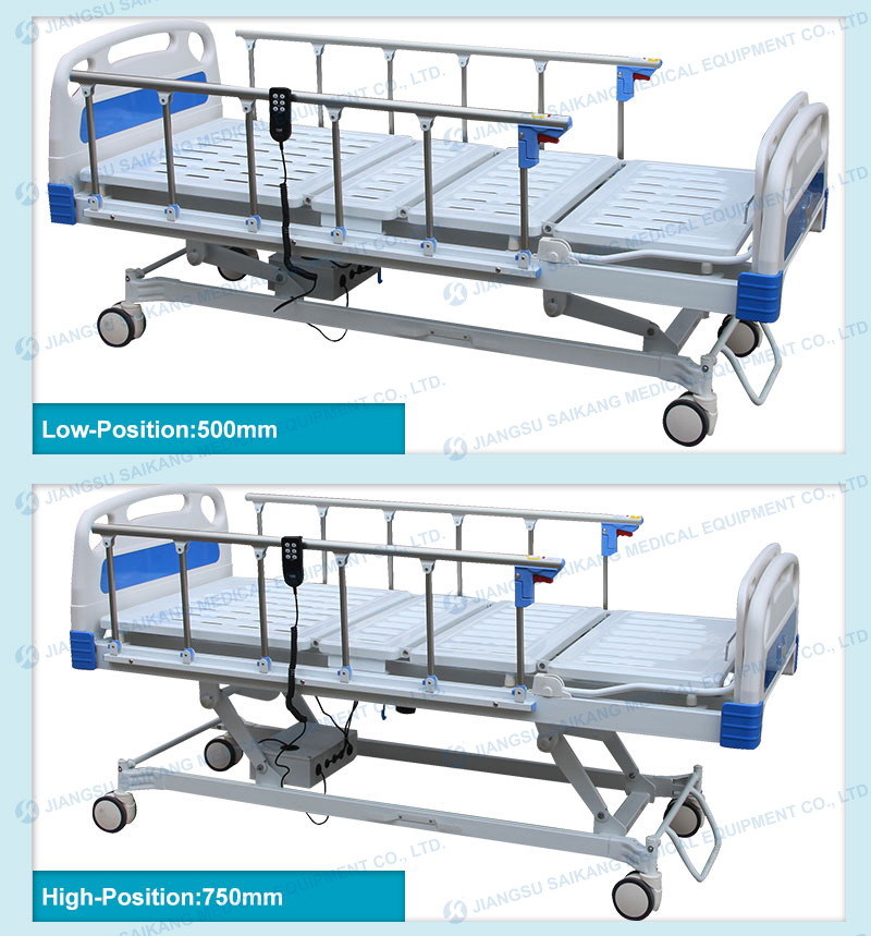 Sk005-8 Adjustable Electric Patient Nursing Beds