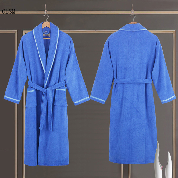 Promotional Hotel / Home Cotton Terry Bathrobe / Pajama /Nightwear