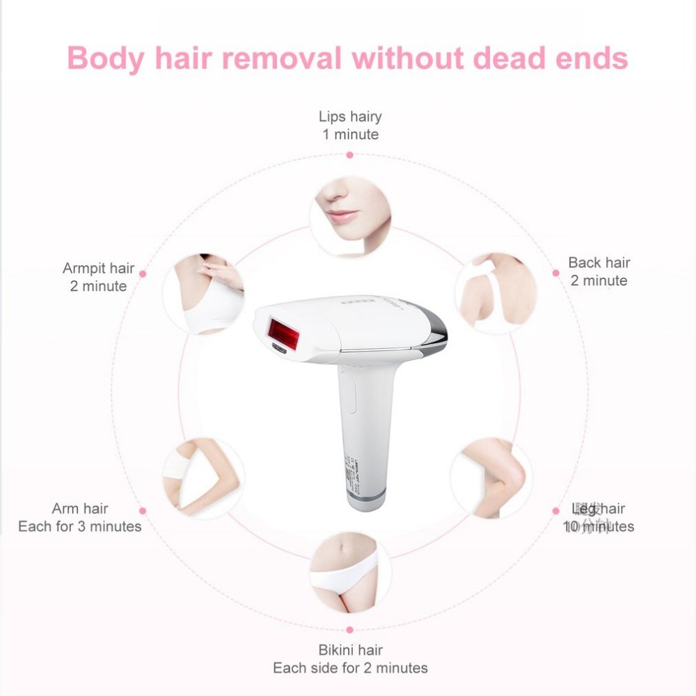 2in1 IPL Laser Hair Removal Machine Laser Epilator Hair Removal Permanent Bikini Trimmer Electric Depilador a Laser