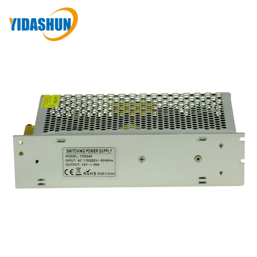 12V CCTV Power Supply 20 AMP 240W LED Light Power Supply