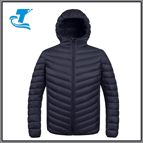 Men's Winter Hoody Packable Down Jacket