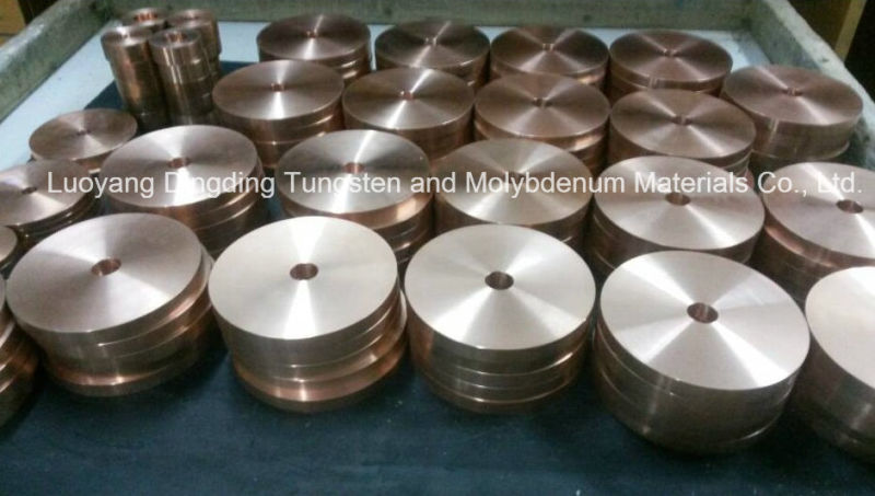 High Density Tungsten Copper Wcu Alloy Plate for Heat Sink Encapsulation: