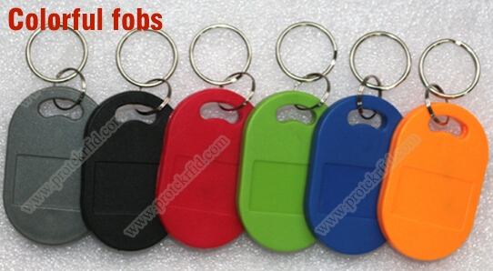 125kHz Plastic ID Badge Company Personal ID Card Tk4100 ABS Laser Logo and Number Access Control Smart Keyfob
