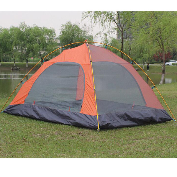 Outdoor Ultra Light Aluminum Pole Double Camping Four Seasons Tent