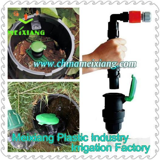 10'' Round Garden Irrigation Valve Box Garden Box Irrigation Box (910 Valve Box) Plastic Valve Box