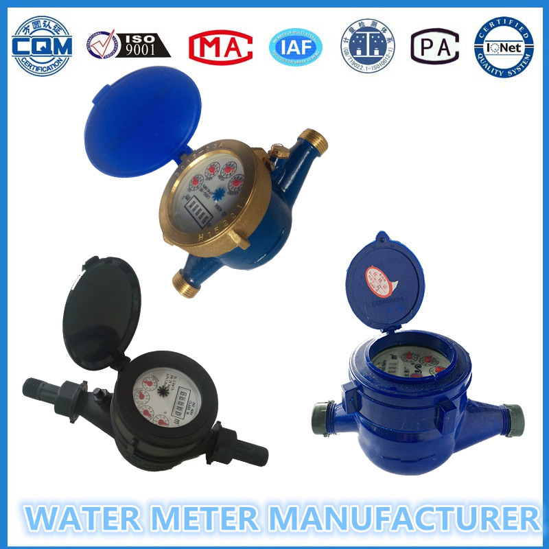 ABS Plastic Multi Jet Dry Type Mechanical Water Meter