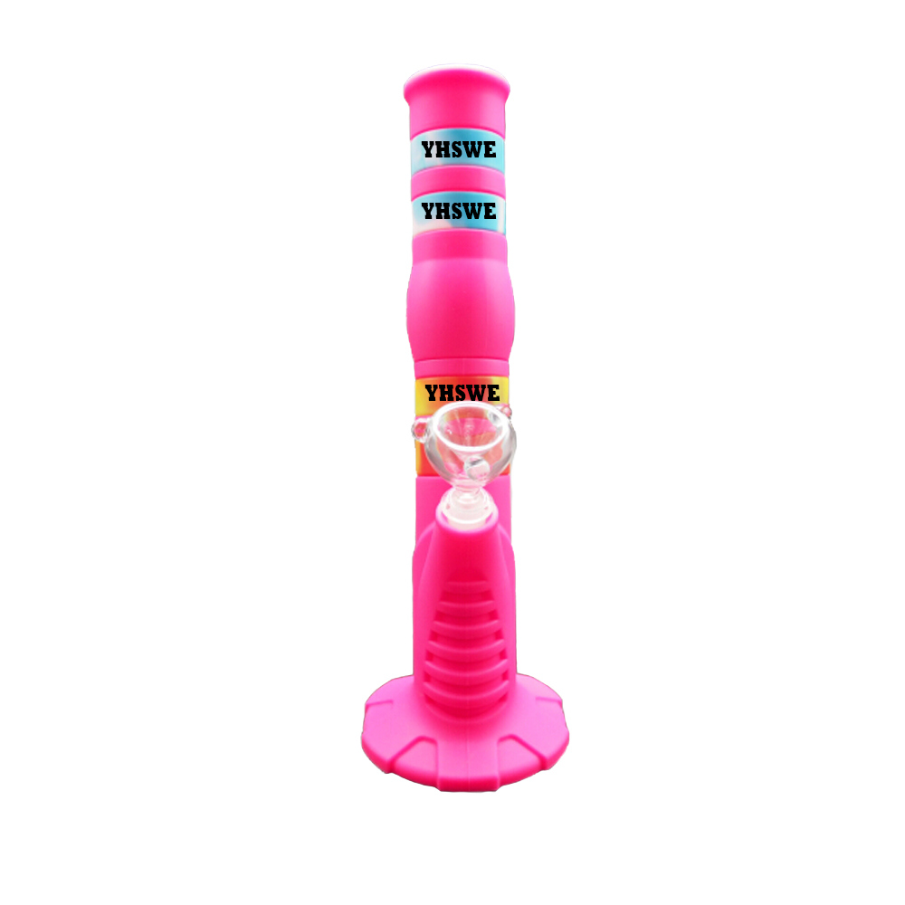 China Wholesale Competitive Price Unbreakable Silicone Cigarette Shisha Water Pipe