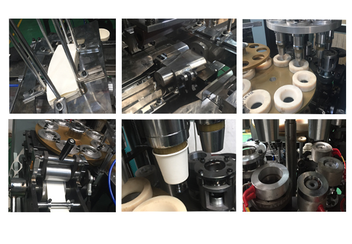 Disposable Coffee Paper Cup Making Machine with Ultrasonic System