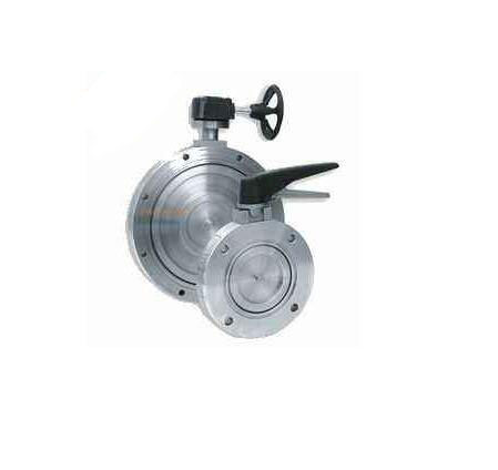 Manual High Fine Vacuum Butterfly Bamper Valve