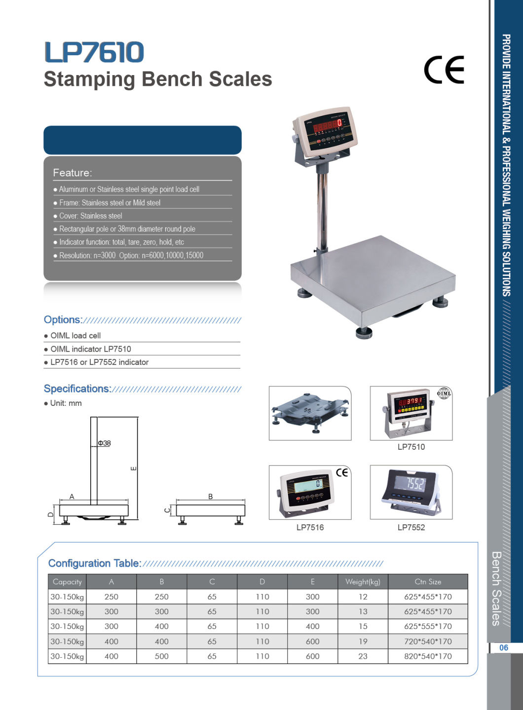 Weighing Scale with OIML
