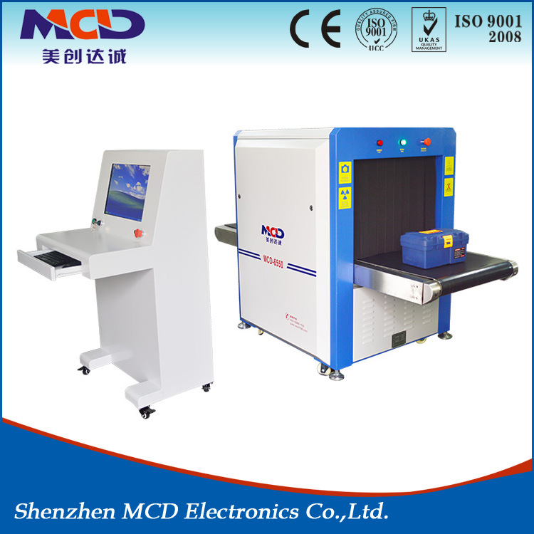 Good Channel X-ray Baggage Scanner for Real-Time Imaging Mcd-6550