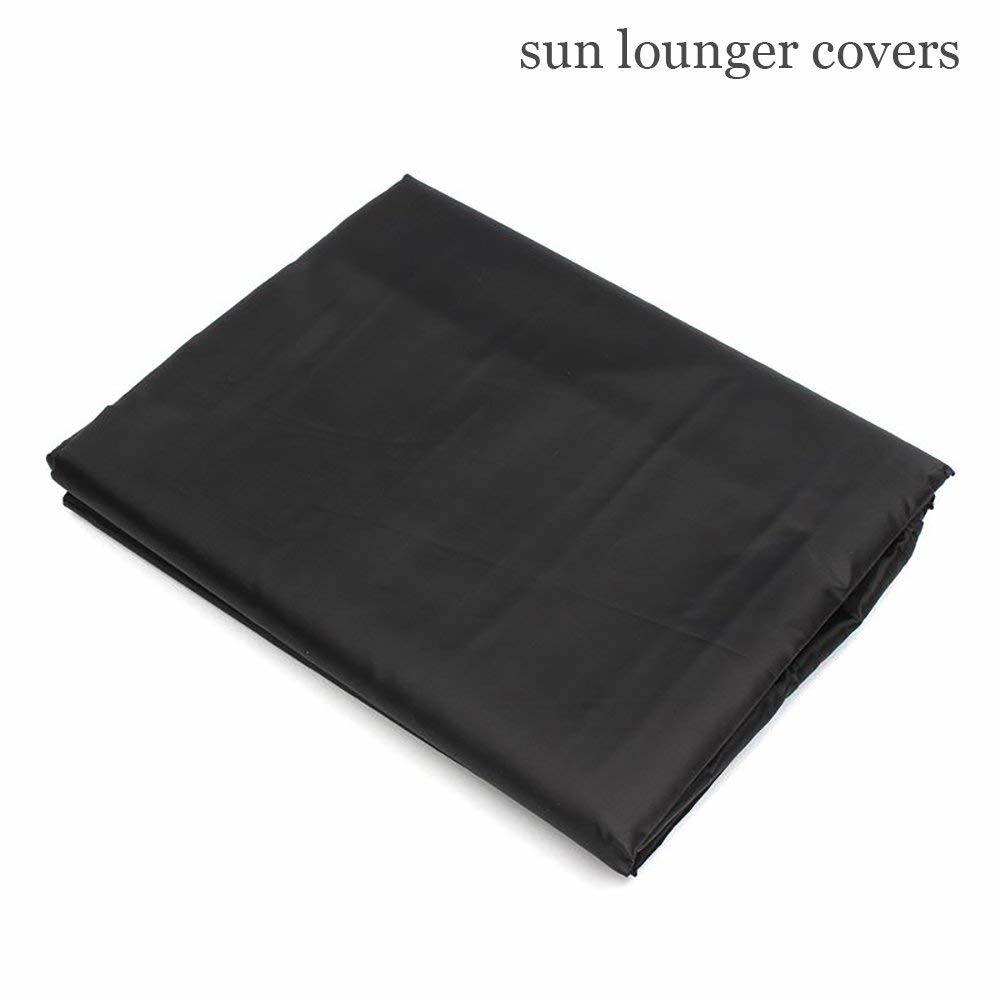 Patio Chaise Lounge Covers, Durable Outdoor Waterproof Beach Towel Lounge Chair Cover