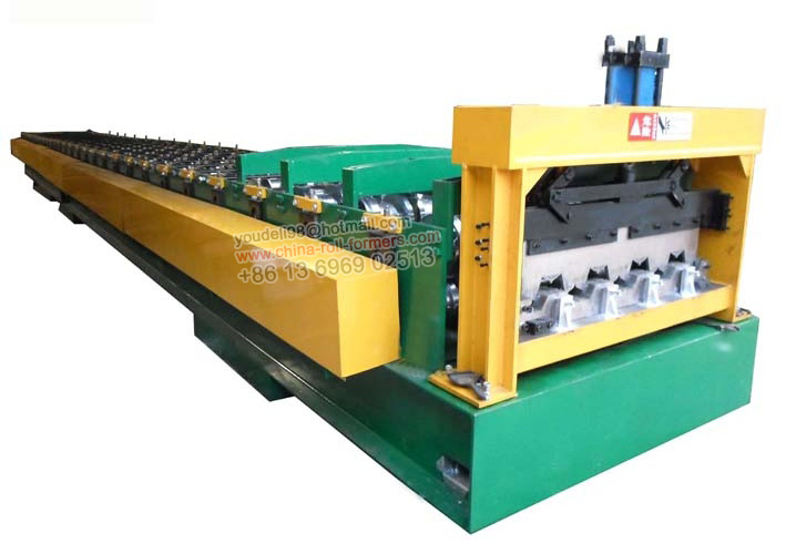 New Product Metal Floor Decking Roll Forming Machine with Control System