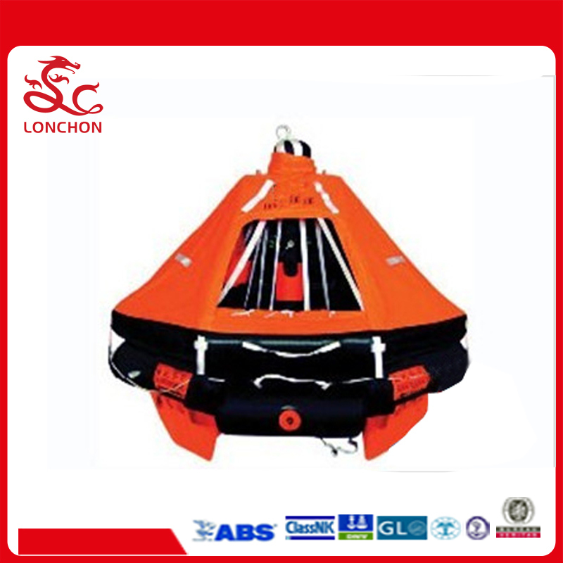 Solas Approved Davit-Launched Inflatable Liferaft with Cheap Price