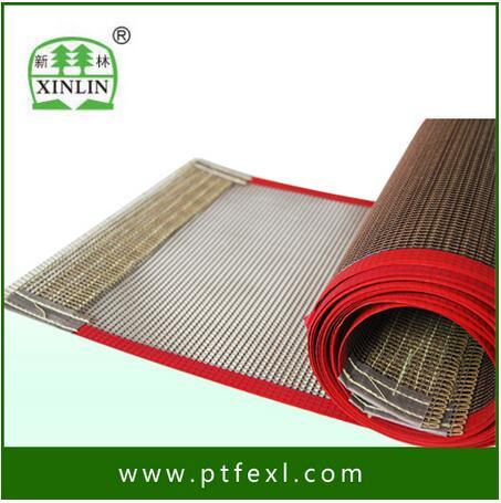 China Supplier High Temperature Resistance PTFE Coated Fiberglass Mesh Dryer Belt