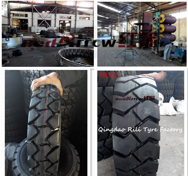 Forklift Tire with Good Traction (18X7-8 28X9-15)