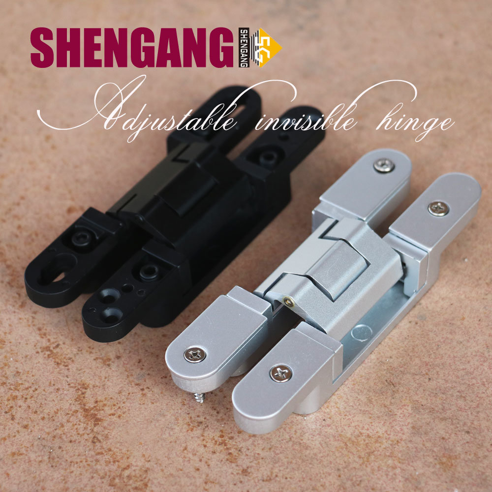 180 Degree Adjustable Hidden Invisible Hinges Adjust Zinc Alloy Concealed Hinge