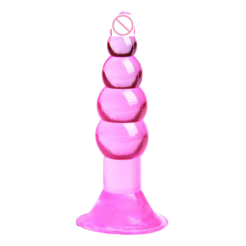 Jelly Butt Plug for Anal Sex Toys, Silicone Butt Plug