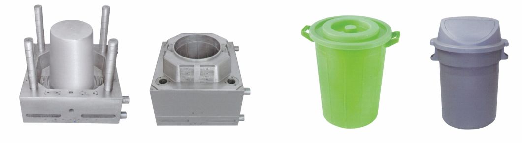 Plastic Injedtion Trash Can/Garbage Bin/Dust Bin Mould