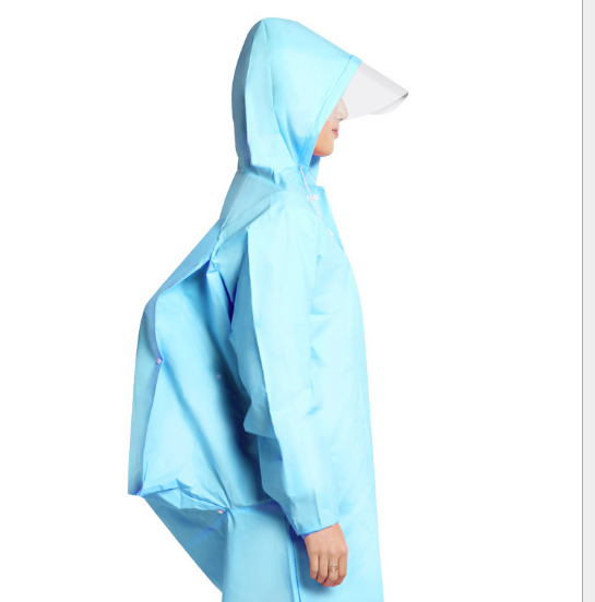 Waterproof Women's EVA/PVC Raincoat