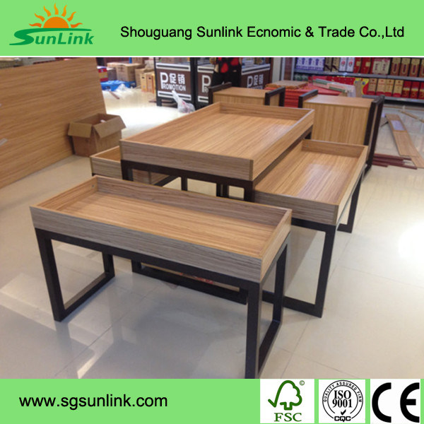 Recycled Wood Stainless Steel Student Furniture (SFQ-33)