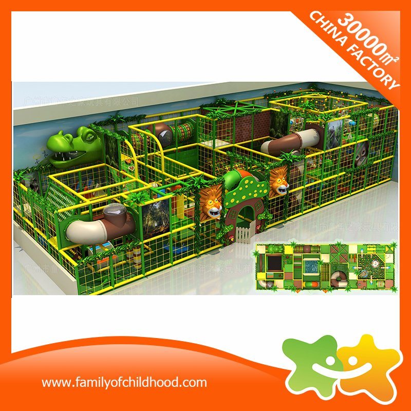 Indoor Jungle Equipment Plastic Children PVC Playground