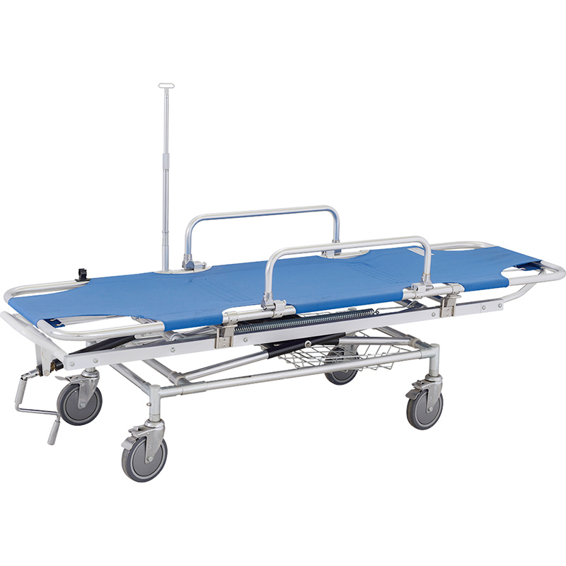 Skb040 (A) Hospital Furniture Cheap Patient Stretcher Trolley