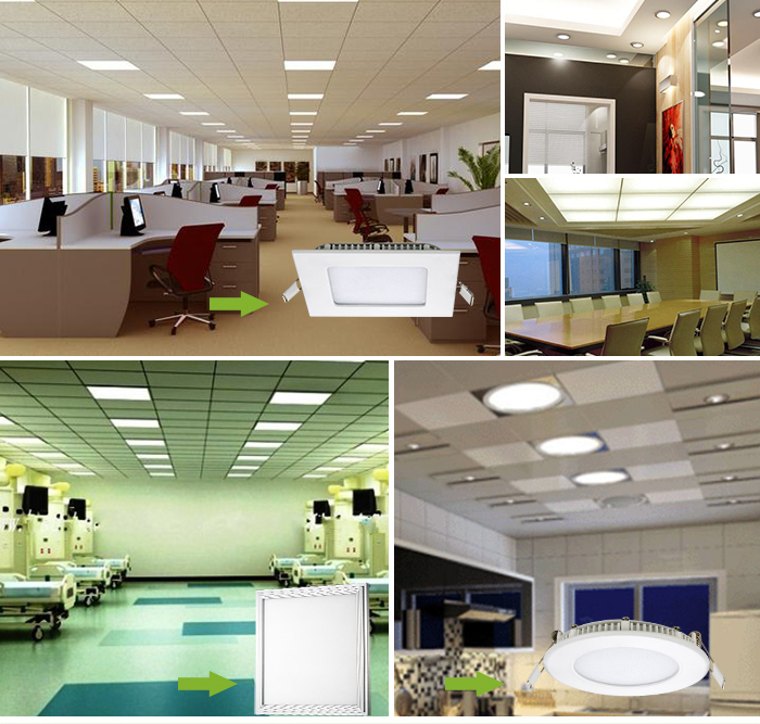 LED Panel Lamp Flat Square 600*600mm/300*300mm/300*1200mm LED Panel Lighting LED Panel Light LED Lamp