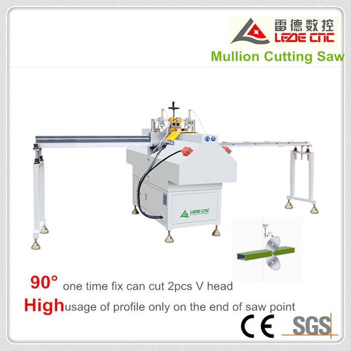 UPVC Windows Machine Mullion Cutting Machine V Shape Cut Double Mitre Saw