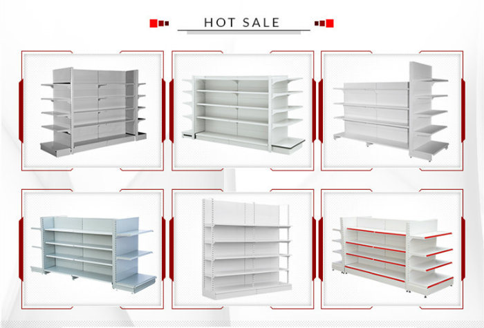 Supermarket Double Plastic Hand Shopping Basket