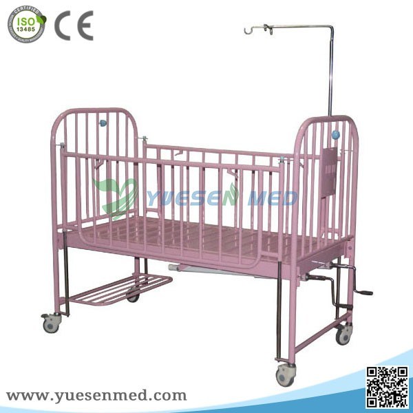 Yshb-DJ15 Hospital Good Sales Transfer Cart Adjustable Stainless Steel Stretcher Trolley