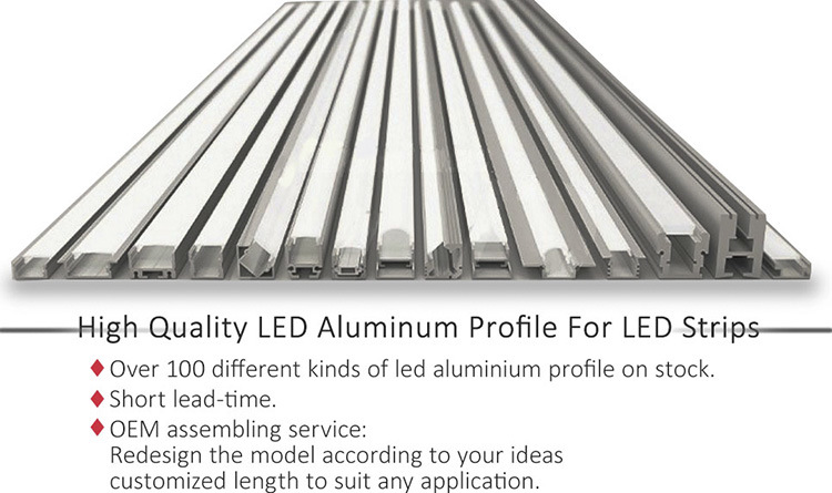 Customized LED Aluminum Extrusion Profile Channel for Office Main Lighting