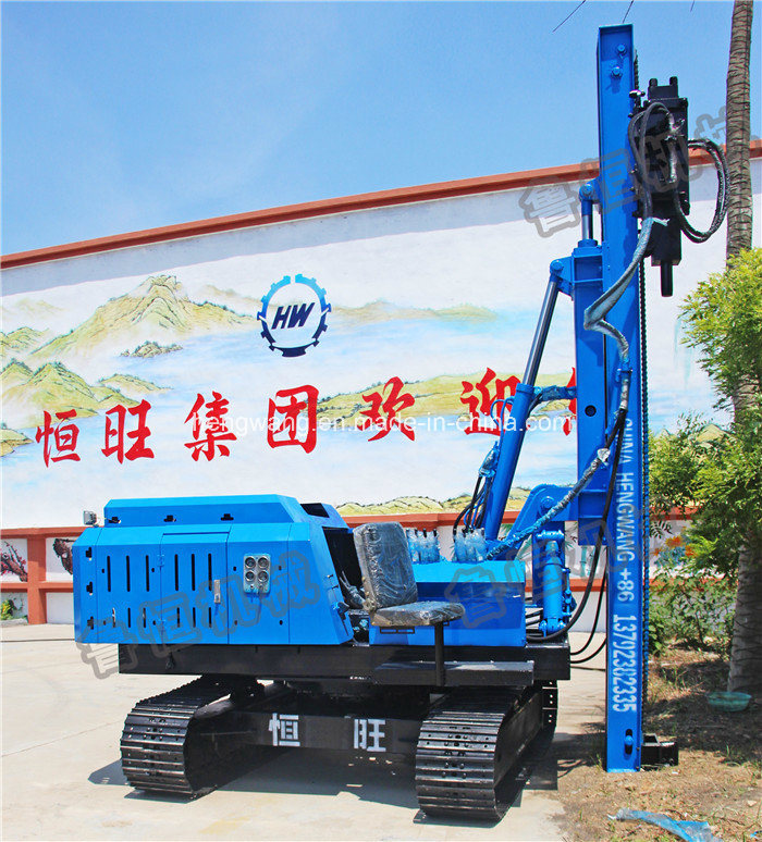 Solar Plant Ground Screw Pile Driver /Hydraulic Press Pile Driver