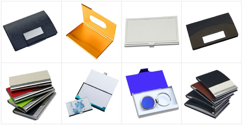 Wholesale Promotion Gift Leather Name Card Holder